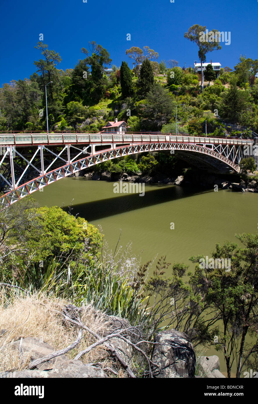 Kings Bridge Cataract Gorge, Launceston, Tasmanie, Australie Banque D'Images