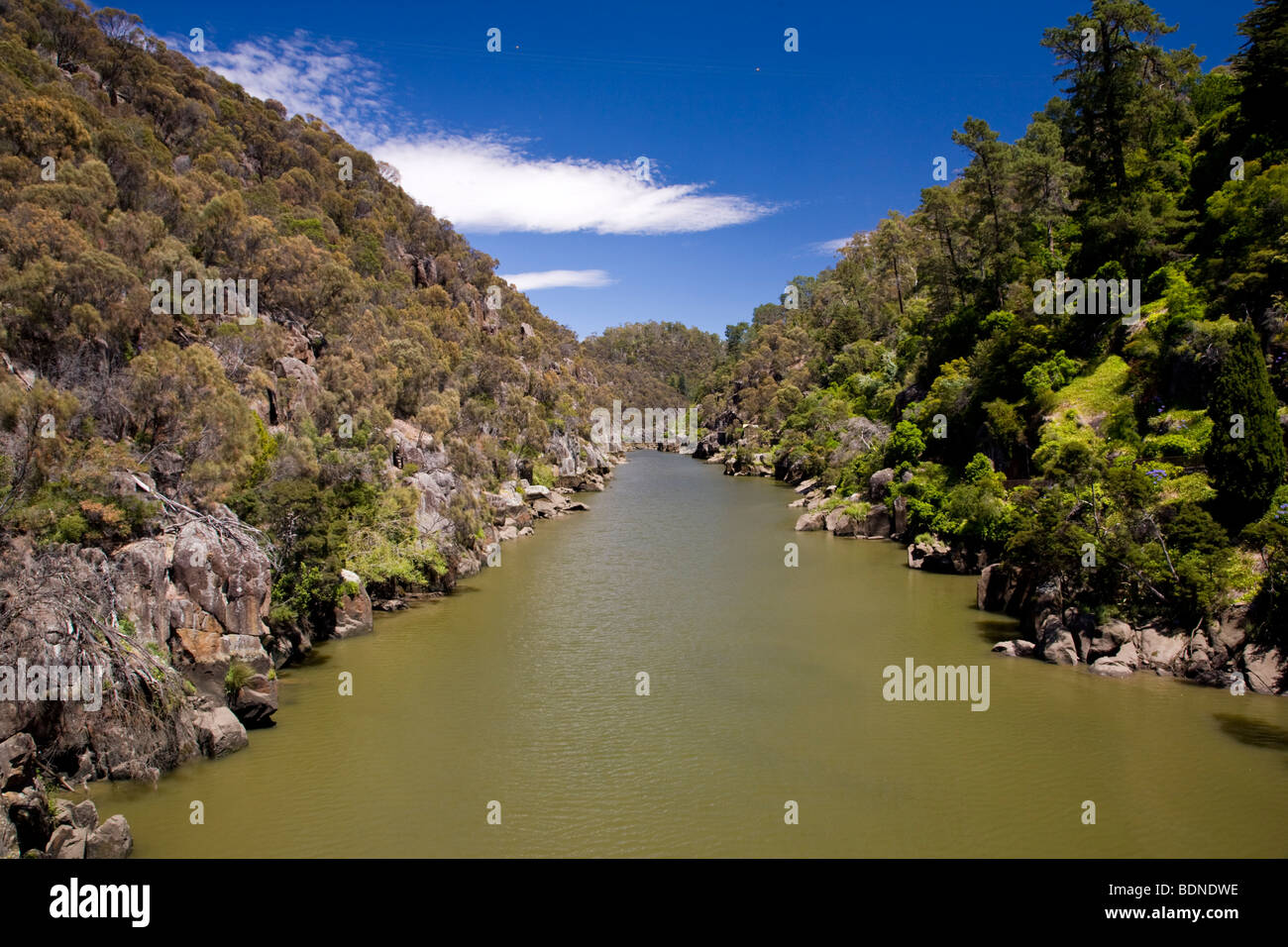 Cataract Gorge, Launceston, Tasmanie, Australie Banque D'Images