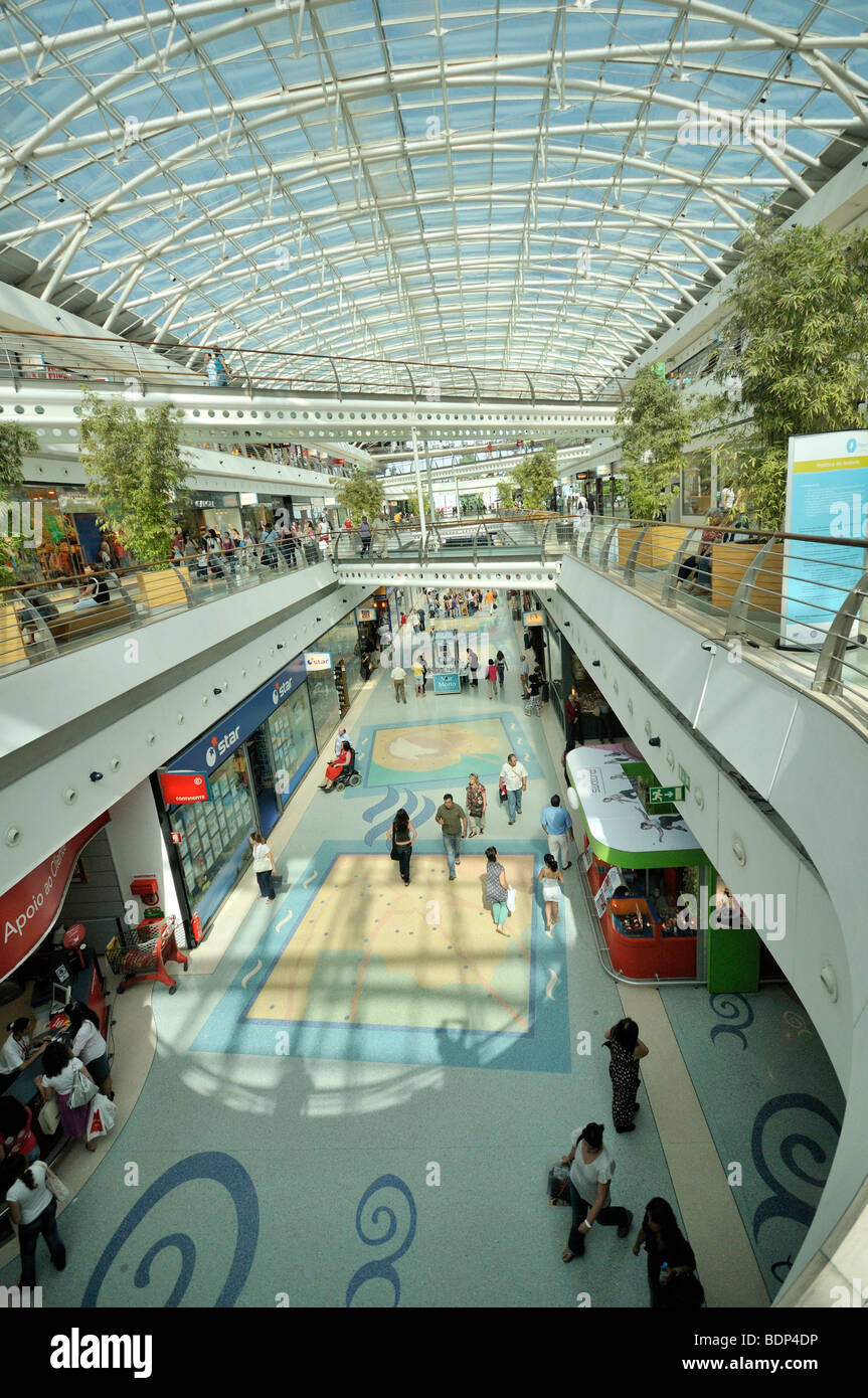 Centre commercial Centro Comercial Vasco da Gama, Parque das Nacoes Park, site de l'Expo 98, Lisbonne, Portugal, Europe Banque D'Images
