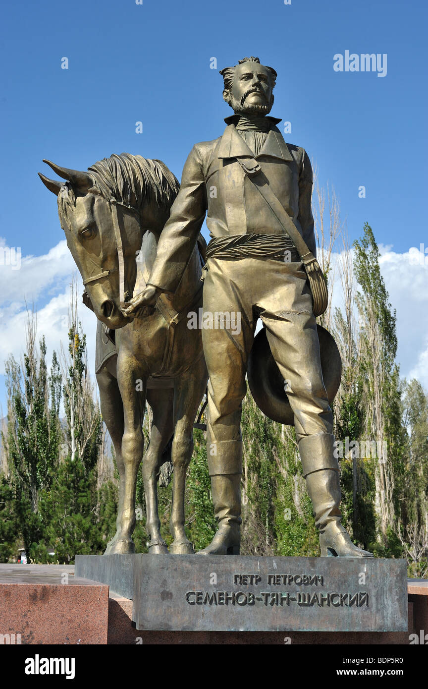 Rushian premier explorateur de l'Asie centrale, Semyonov-Tyan-Shansky Banque D'Images