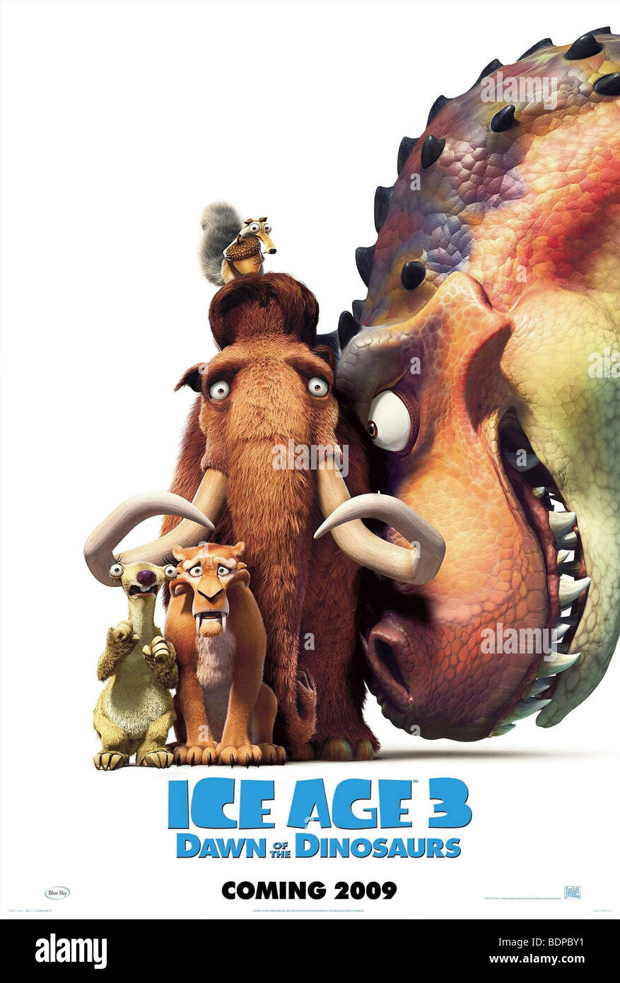 Ice Age : Dawn of the dinosaurs Année : 2009 Réalisation : Carlos Saldanha Teaser (USA Animation Banque D'Images