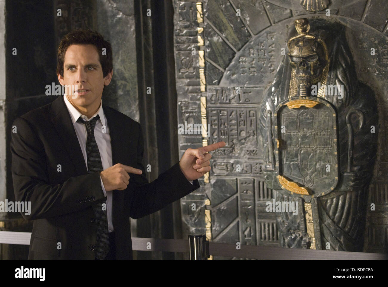 Nuit au musée : la bataille du Smithsonian Année : 2009 Réalisateur : Shawn Levy Ben Stiller Banque D'Images