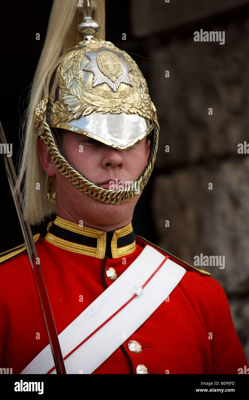 Le ROYAL HORSEGUARD Banque D'Images