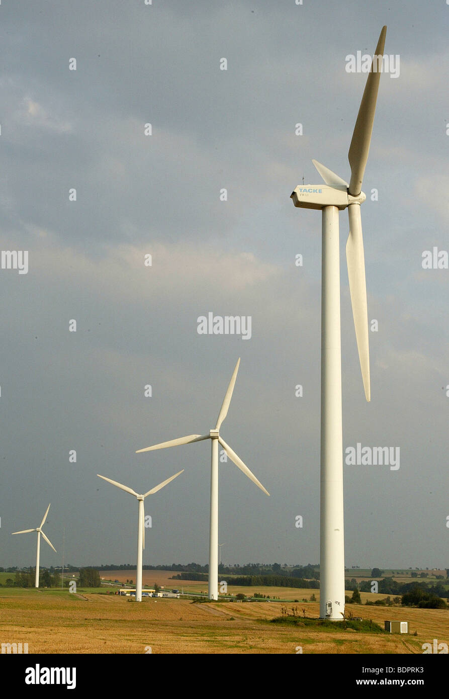 Énergie éolienne Banque D'Images