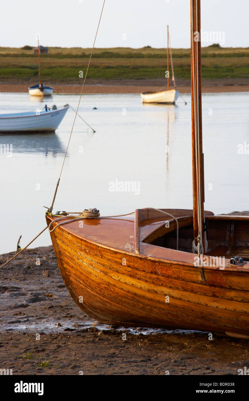 Brancaster Staithe sur la côte nord du comté de Norfolk Banque D'Images