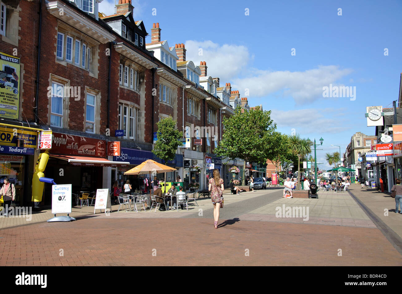 High Street,, Boscombe Bournemouth, Dorset, England, United Kingdom Banque D'Images