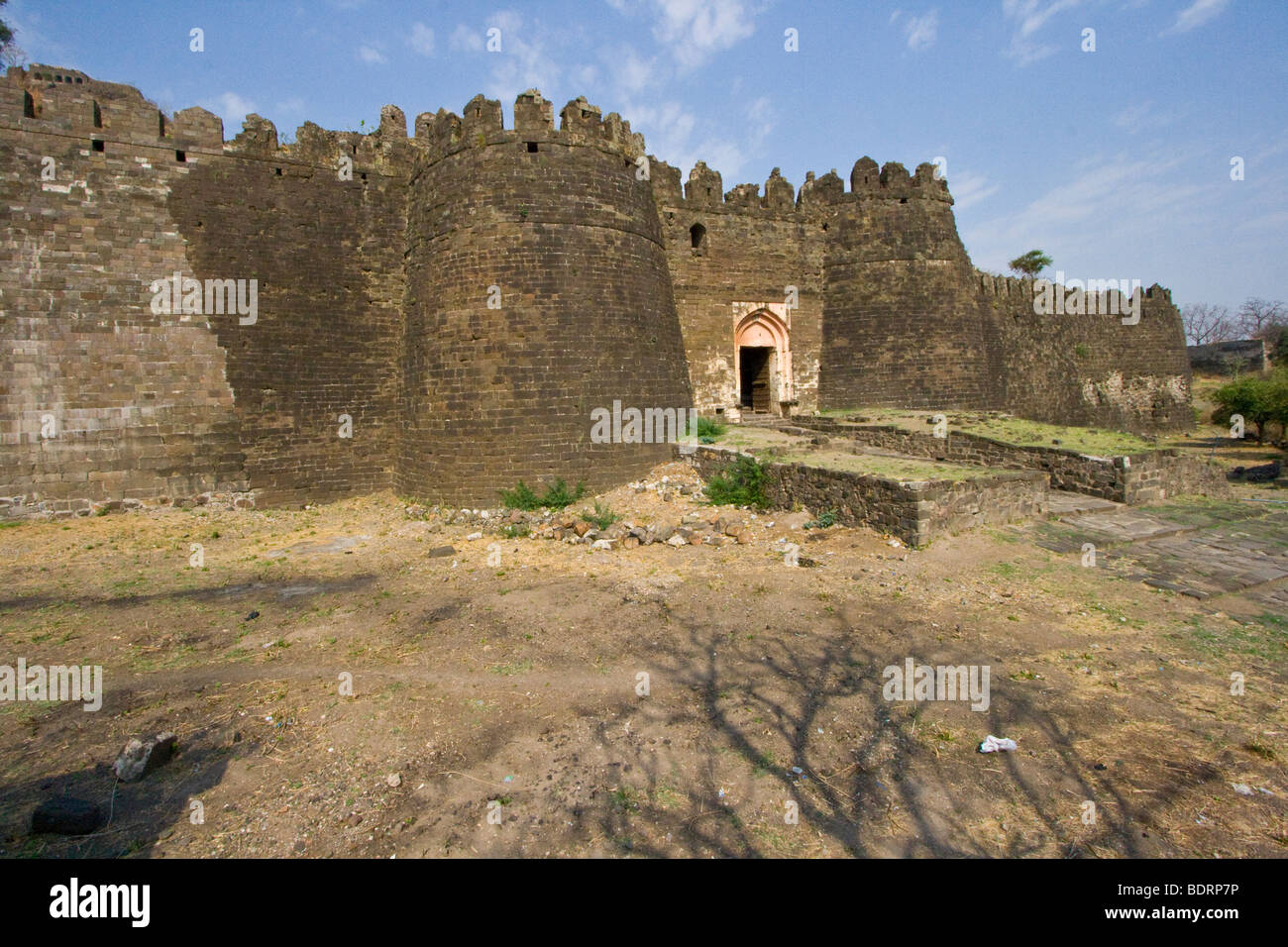 Devagiri Fort de Daulatabad près de Aurangabad Inde Banque D'Images