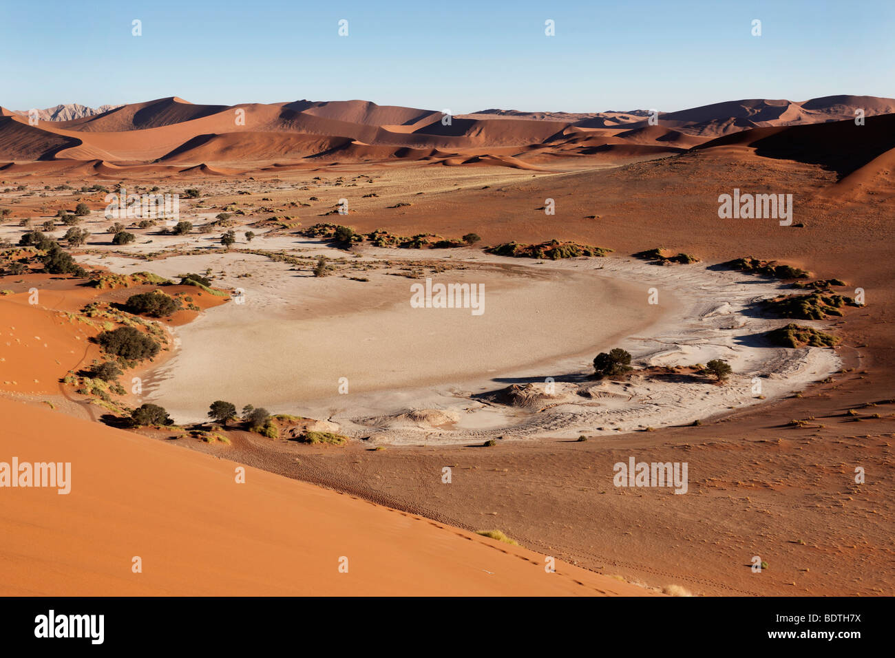 Le Namib-nuakluft désert près de Sossusvlei en Namibie Banque D'Images
