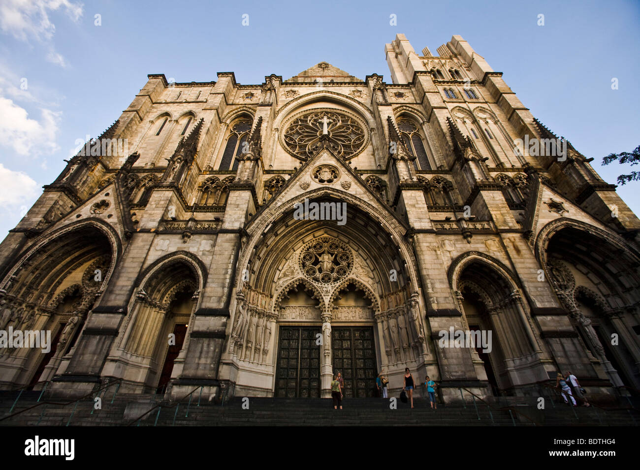 L'église cathédrale de Saint John the Divine, Manhattan, New York City, États-Unis d'Amérique Banque D'Images