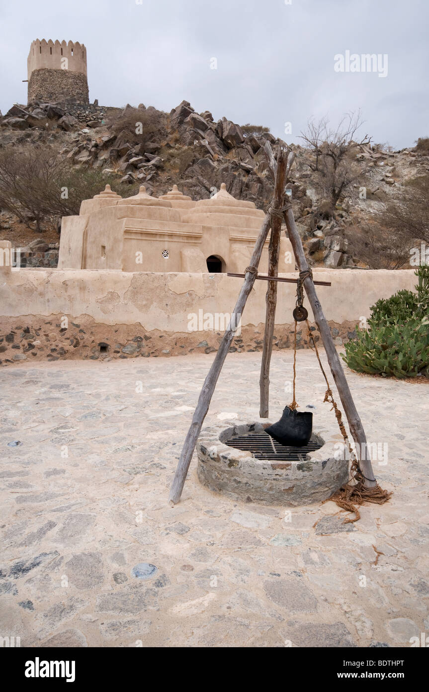 La mosquée Al Bidya, Fujairah Banque D'Images