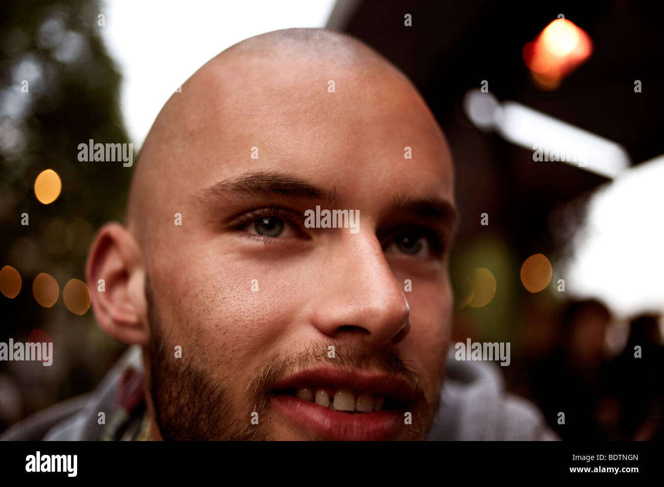 Portrait d'un jeune homme Banque D'Images