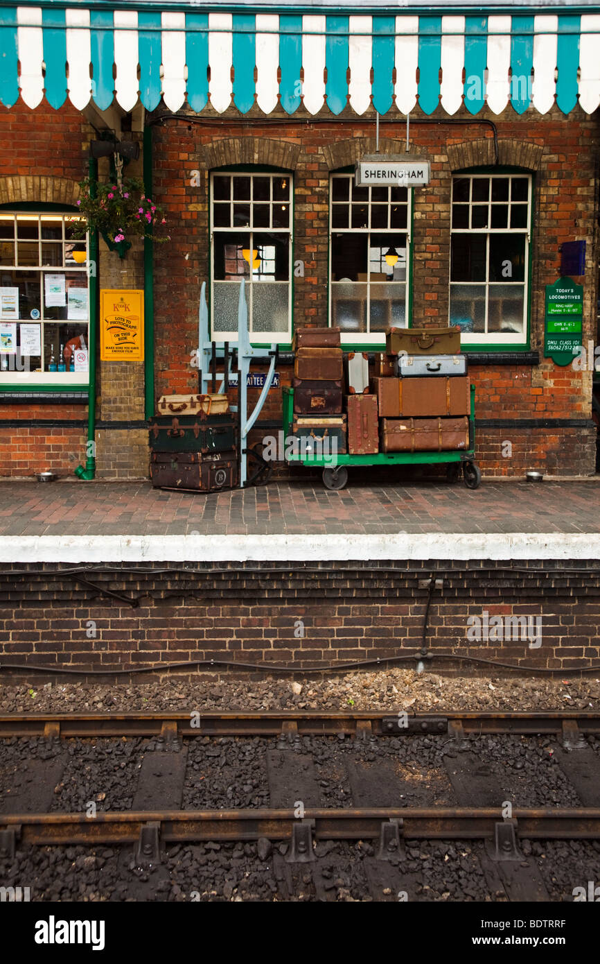 La station de Sheringham Banque D'Images