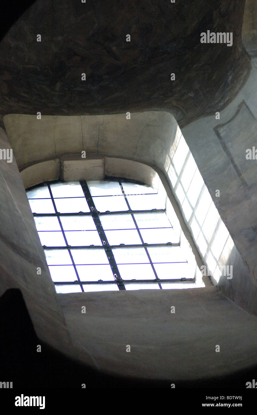 Kirchenfenster, streben, licht, mauer, chleral, fenêtre, église, vitraux-window Banque D'Images