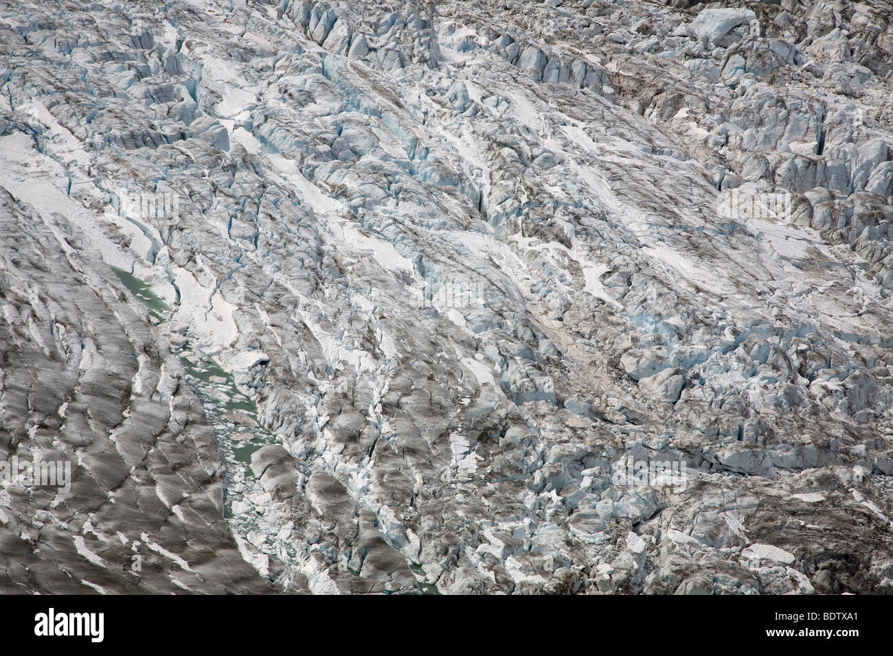 / Salmon-Gletscher Salmon-Glacier / British Columbia - Kanada Banque D'Images