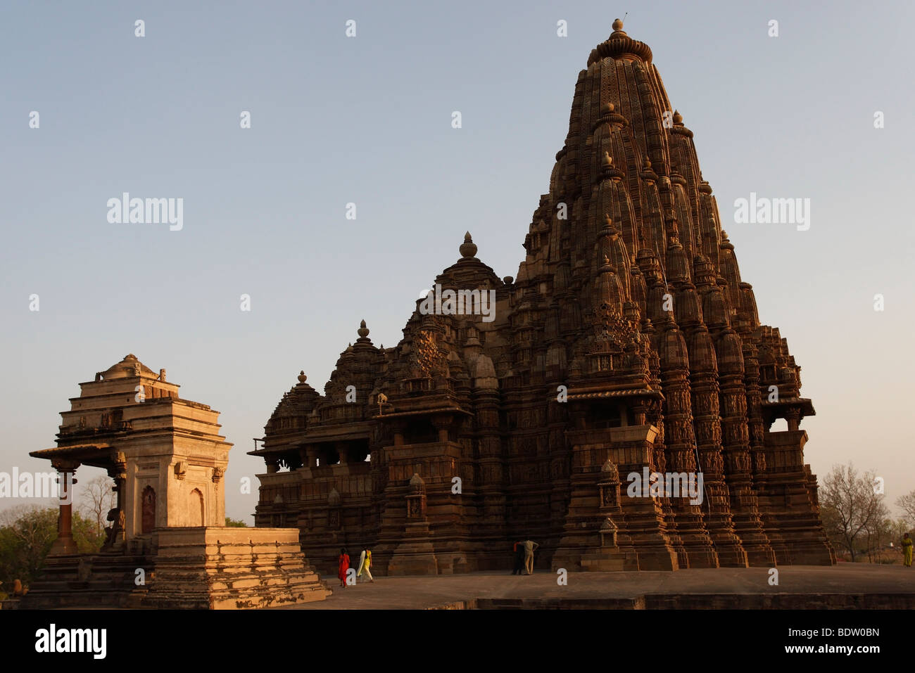 Tempel von khajuraho, indien, temple en Inde, Banque D'Images