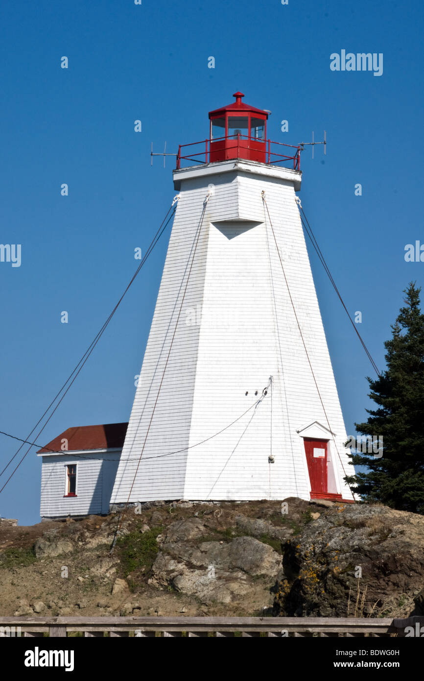 Point Swallowtail Grand Manan Nouveau-Brunswick Canada Banque D'Images