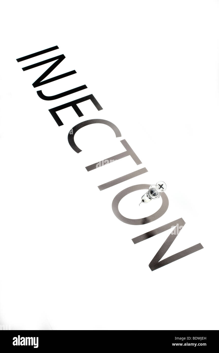 Hypodermic syringe Banque de photographies et d’images à haute ...