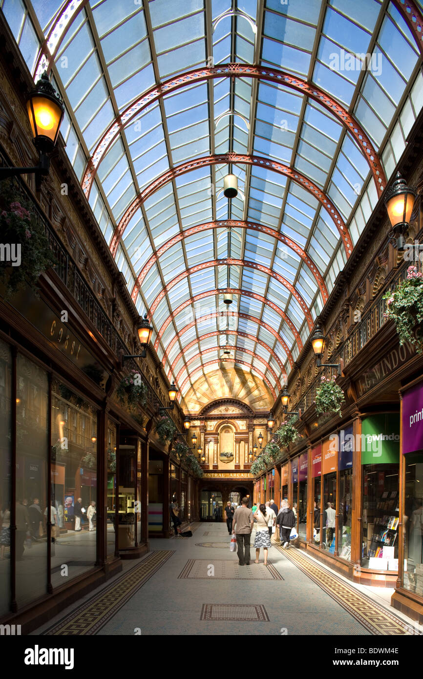 L'Arcade centrale à Newcastle Upon Tyne, Angleterre Banque D'Images