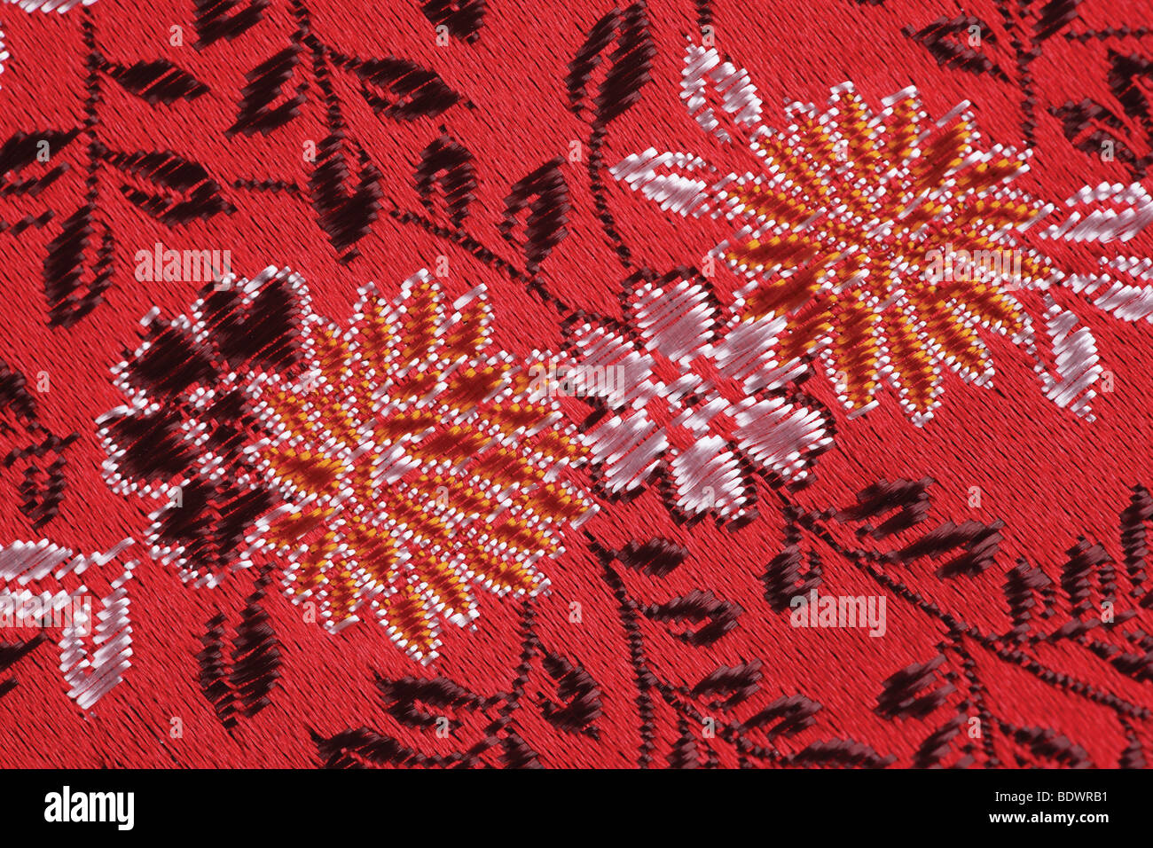 Textile de style chinois Banque D'Images