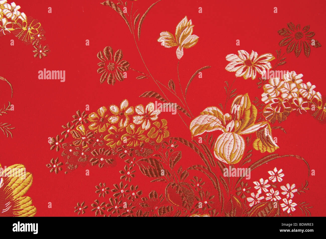 Textile de style chinois Banque D'Images