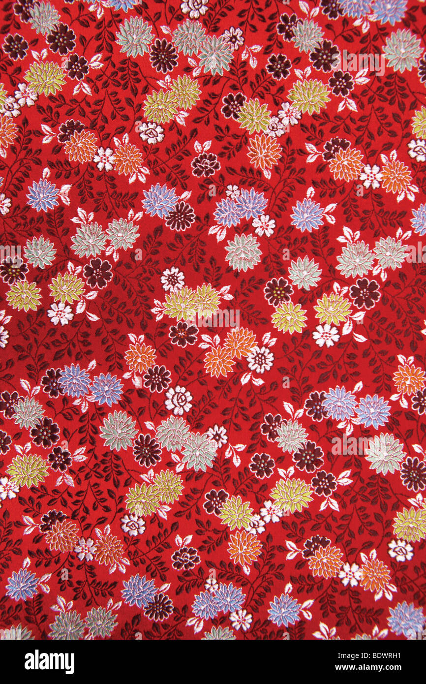 Dans le style japonais textile Banque D'Images