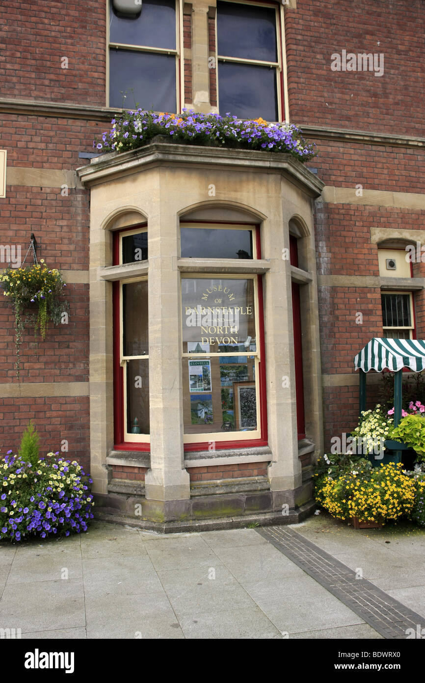 Le Musée de Barnstaple et centre d'information touristique de N. Devon, Angleterre Banque D'Images