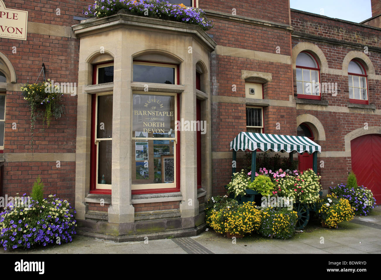 Le Musée de Barnstaple et centre d'information touristique de N. Devon, Angleterre Banque D'Images