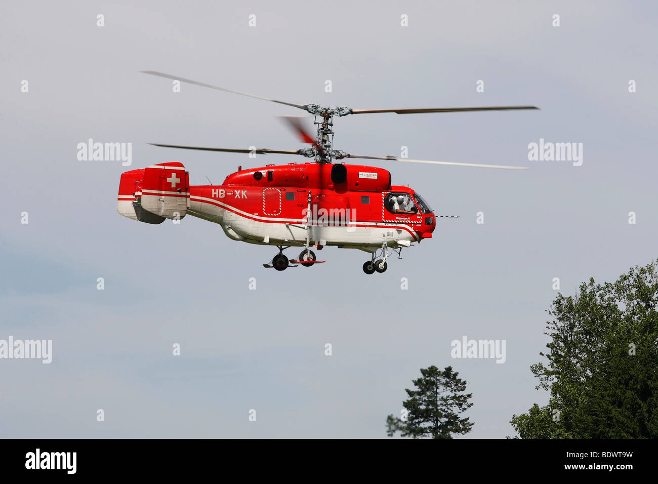 L'hélicoptère de transport russe Kamov KA-32 Banque D'Images