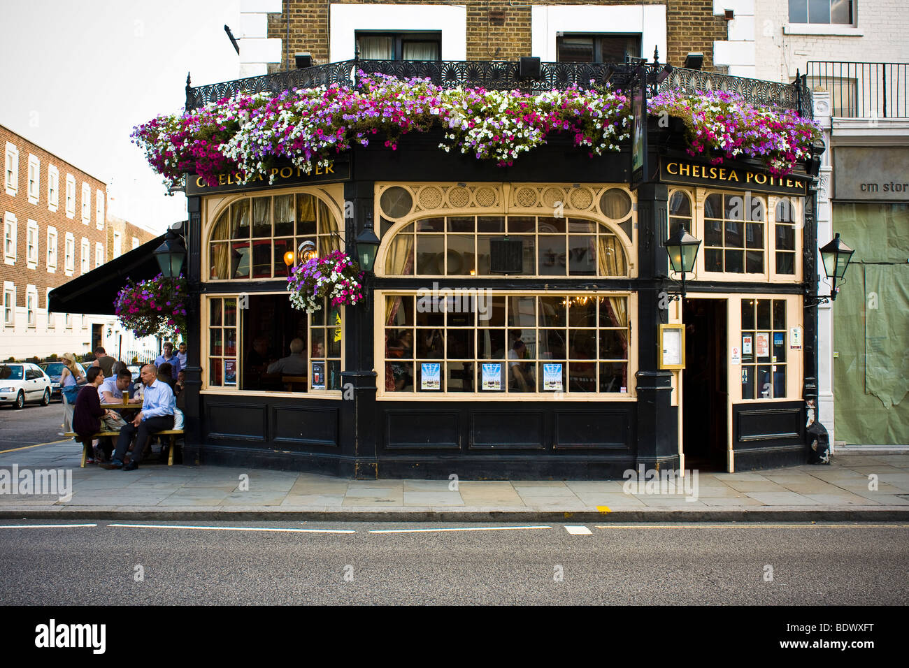 The chelsea potter pub Banque de photographies et d’images à haute