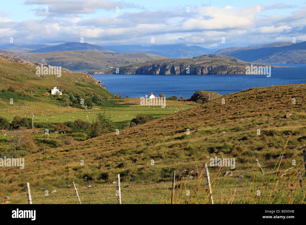 Culnacraig, par Achiltibuie, Coigach, Ross-shire, Scotland Banque D'Images