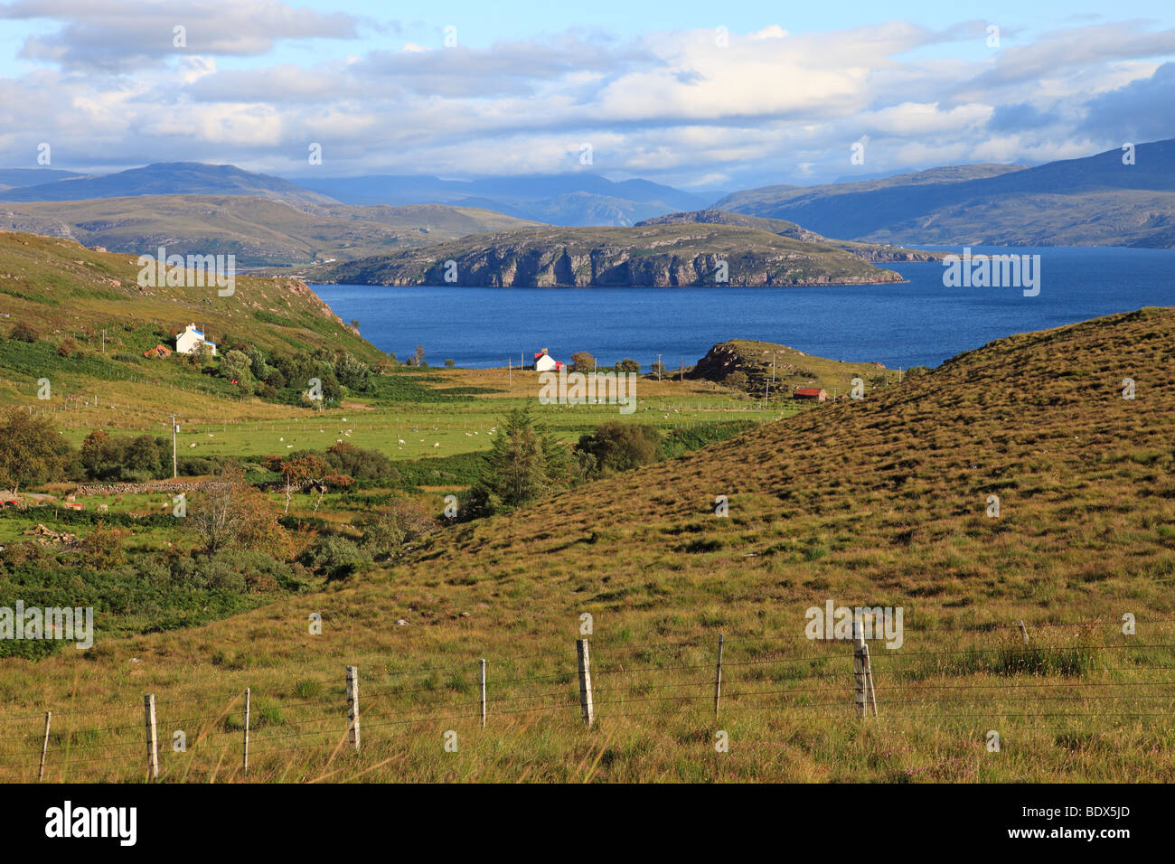 Culnacraig, par Achiltibuie, Coigach, Ross-shire, Scotland Banque D'Images