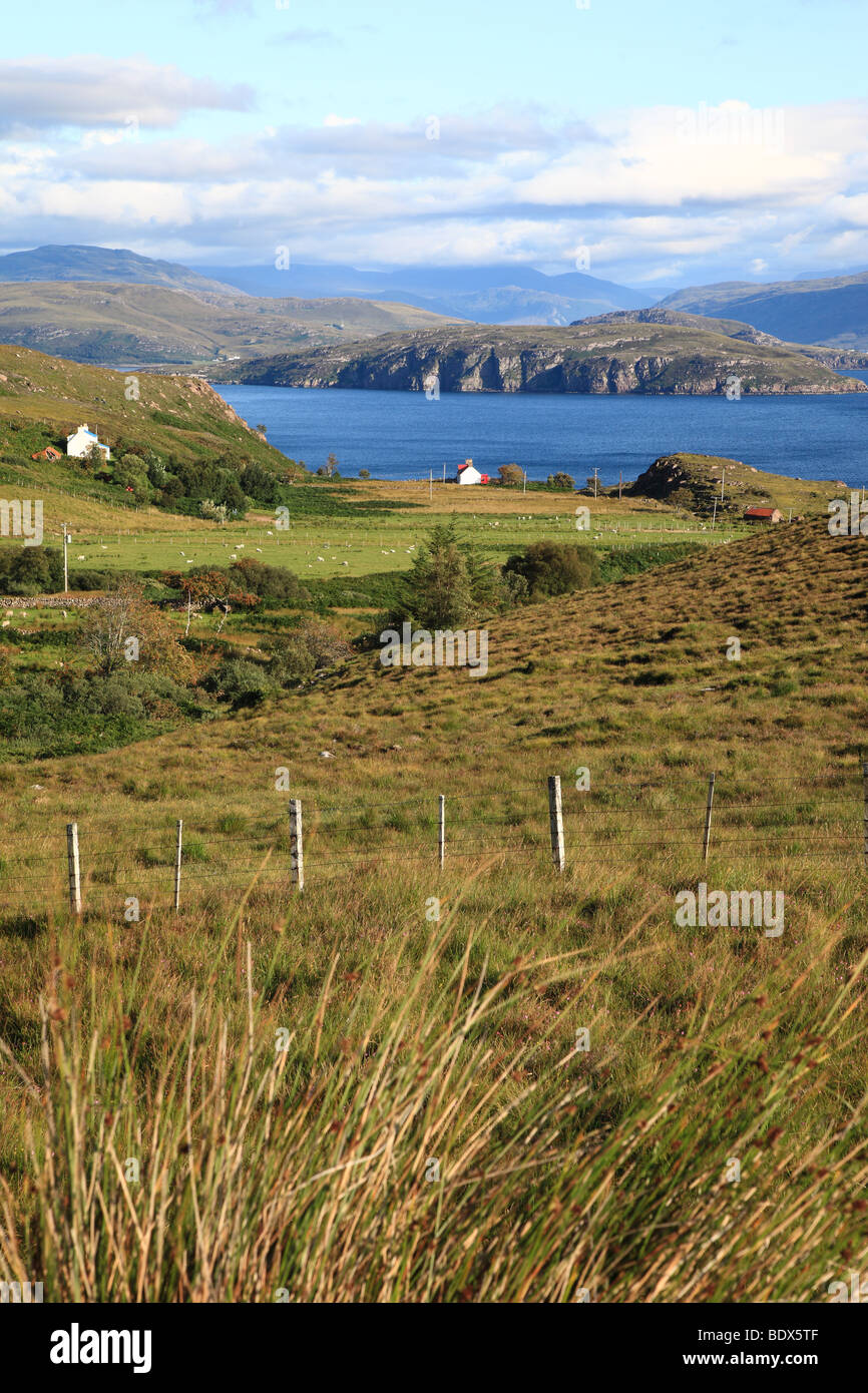 Culnacraig, par Achiltibuie, Coigach, Ross-shire, Scotland Banque D'Images