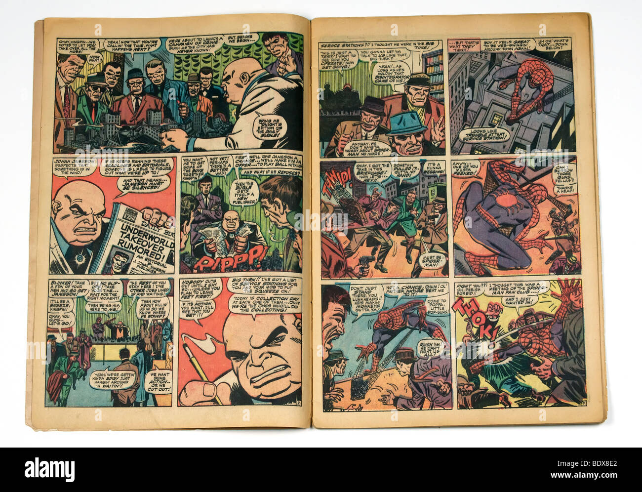 Comic books Banque D'Images