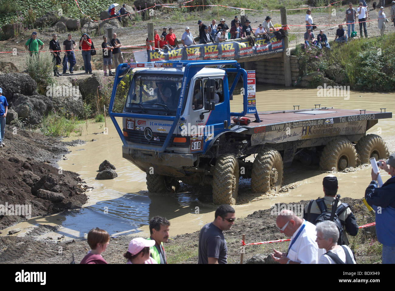 Truck Trial Championnat Européen, Truck-Grand-Prix 2009 de l'ADAC, Nuerburgring, Rhénanie-Palatinat, Allemagne, Europe Banque D'Images