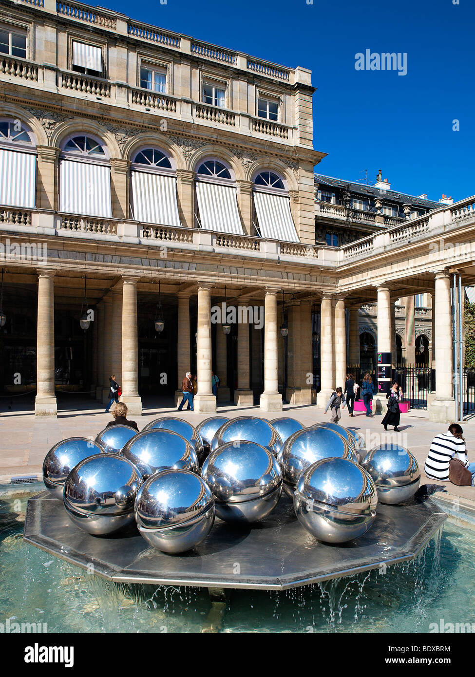 Palais Royal, Paris, France. Banque D'Images