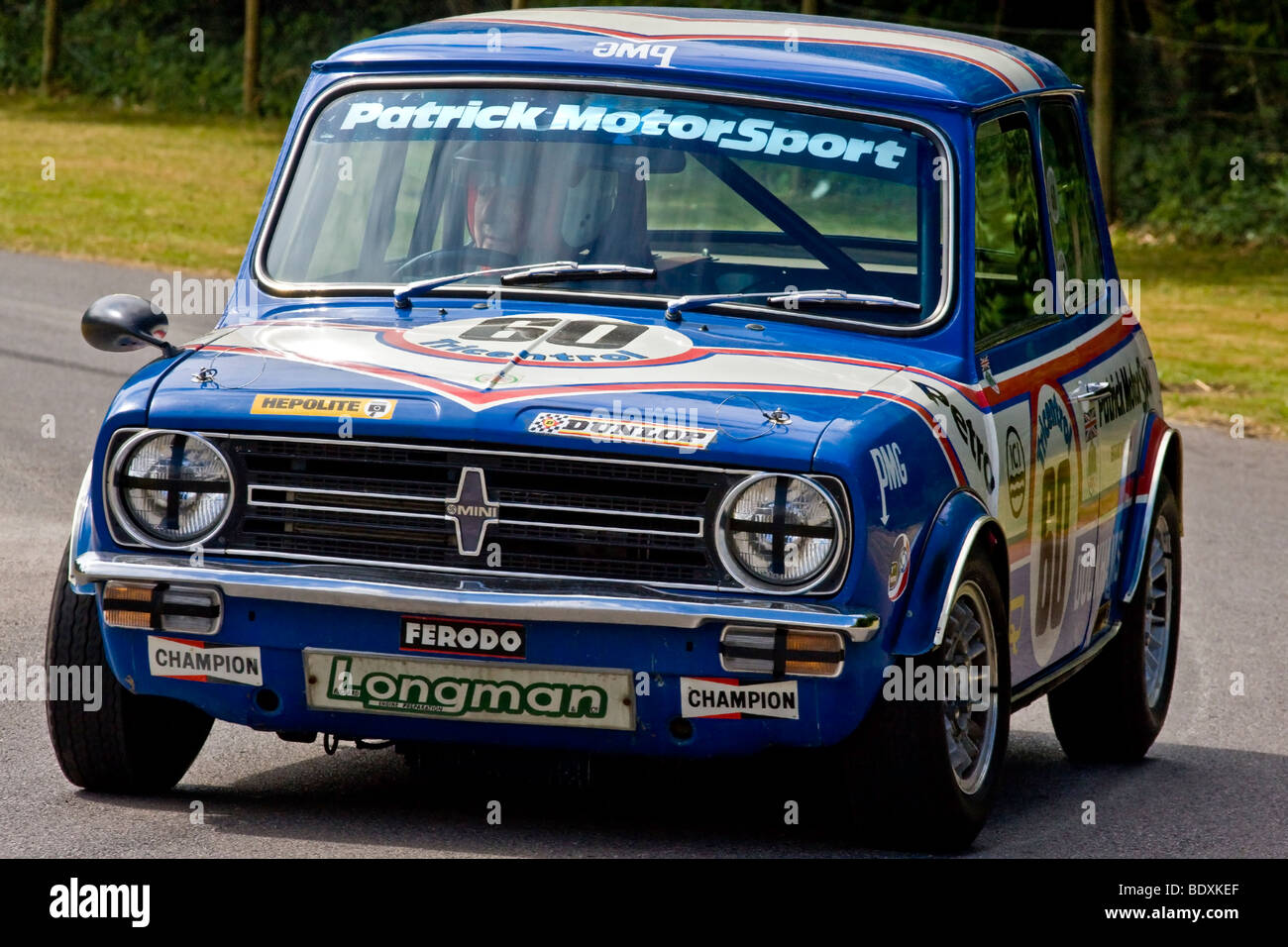 1979 Mini 1275GT, du pilote Richard Longman, vainqueur du British tire de champion en '78 et '79. Goodwood Festival of Speed Banque D'Images