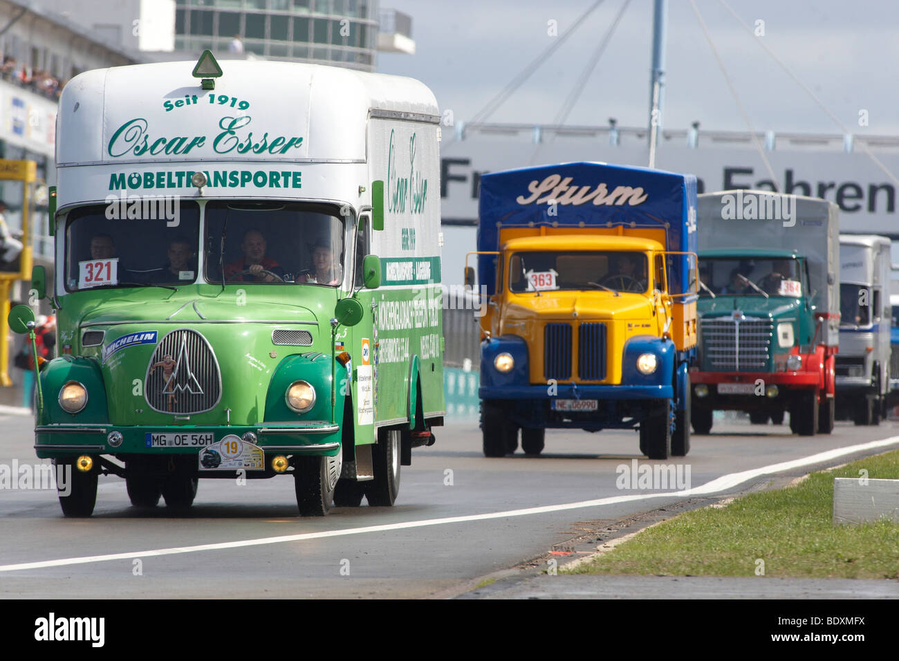 Truck-Grand ADAC-prix, Nuerburgring, Rhénanie-Palatinat, Allemagne, Europe Banque D'Images