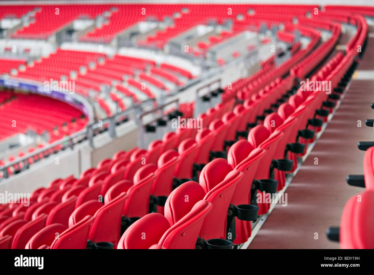 Le nouveau stade de Wembley Banque D'Images
