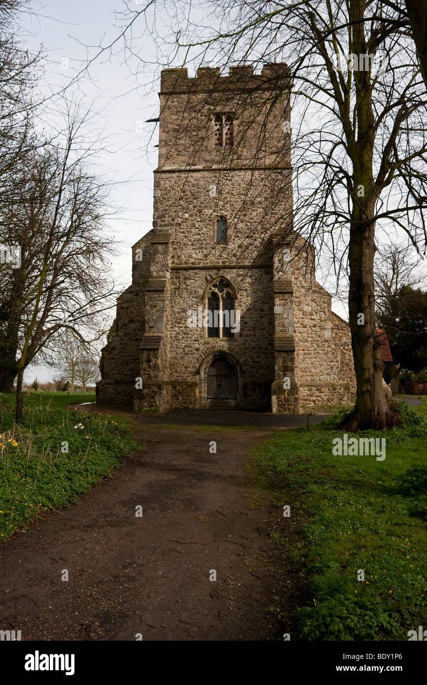 St Nicholas Church, Tillingham Essex, UK Banque D'Images