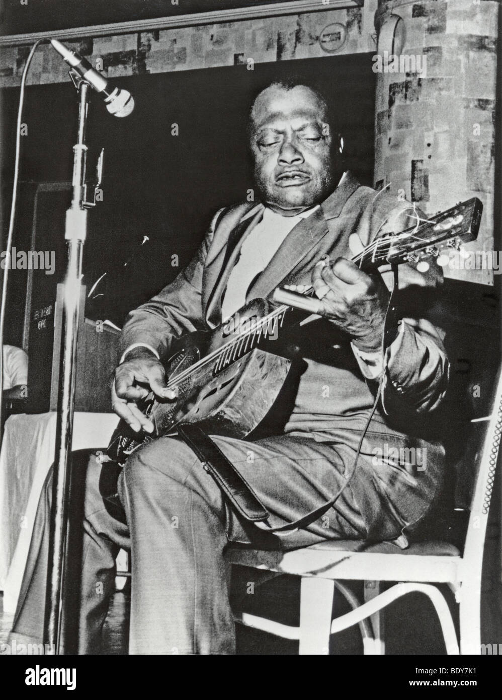 BUKKA WHITE - musicien de blues américain Banque D'Images