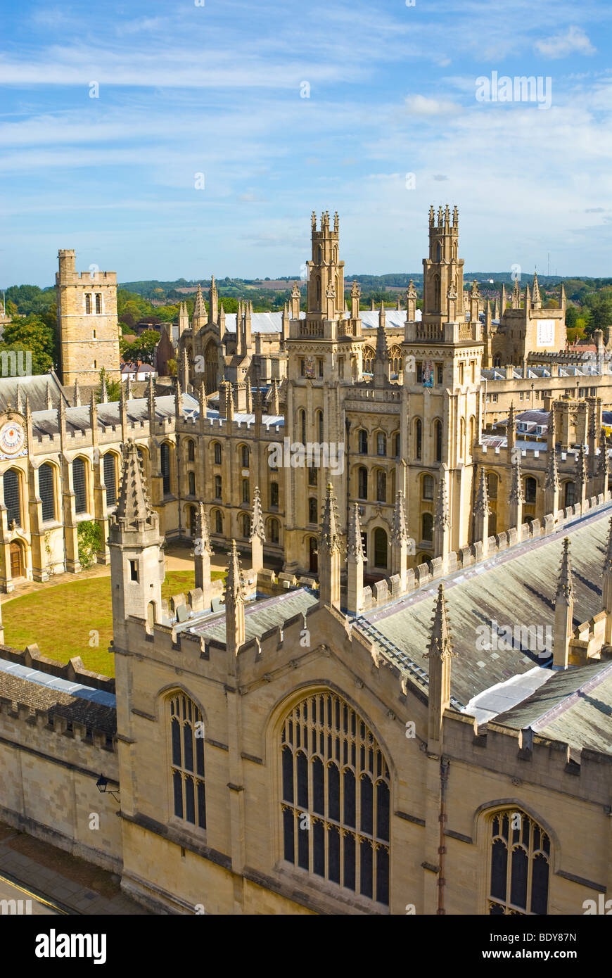 All Souls College, Université d'Oxford, Angleterre Banque D'Images