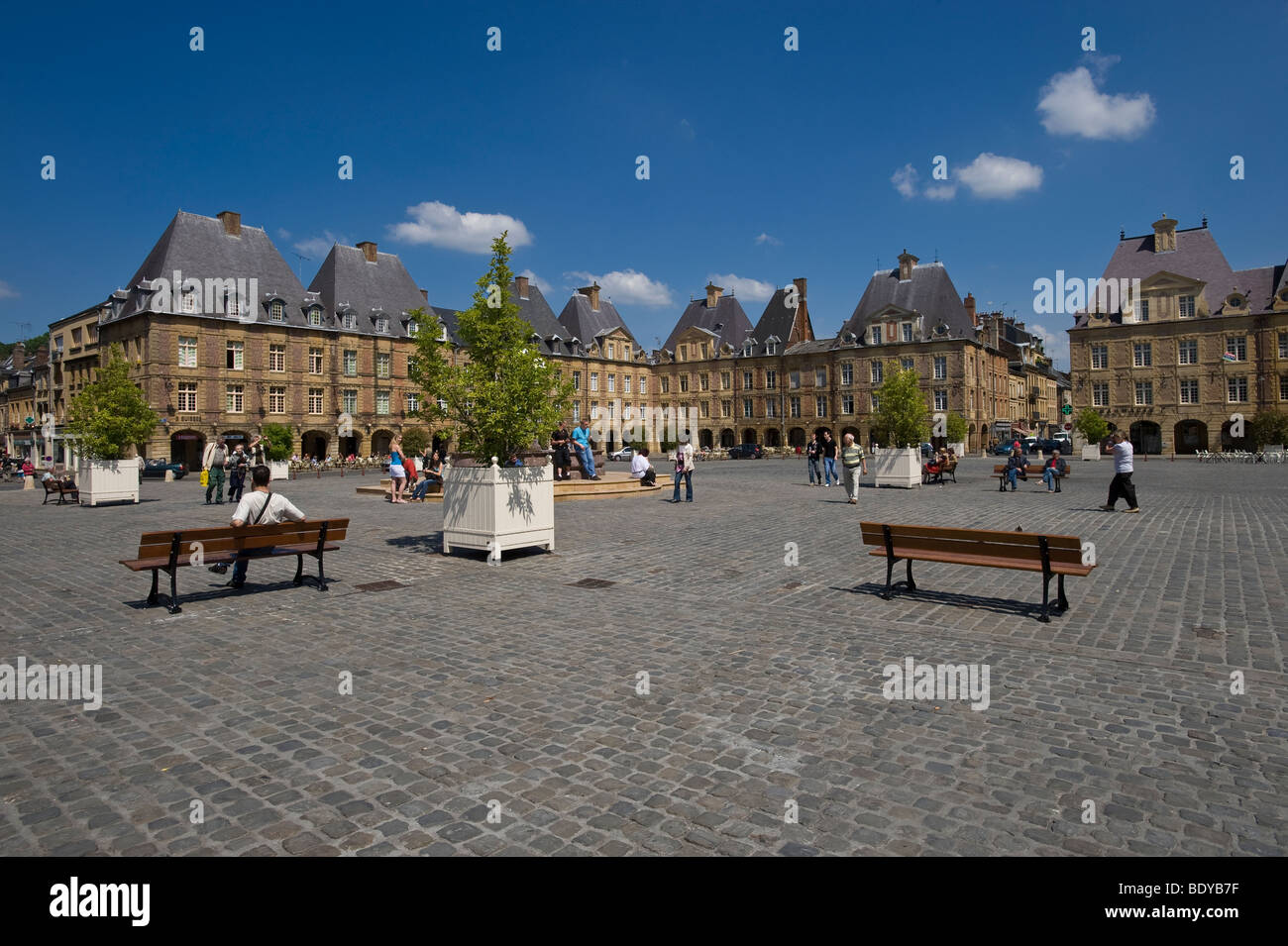 Place Ducale, Ajaccio, Champagne-Ardenne, France, Europe Banque D'Images