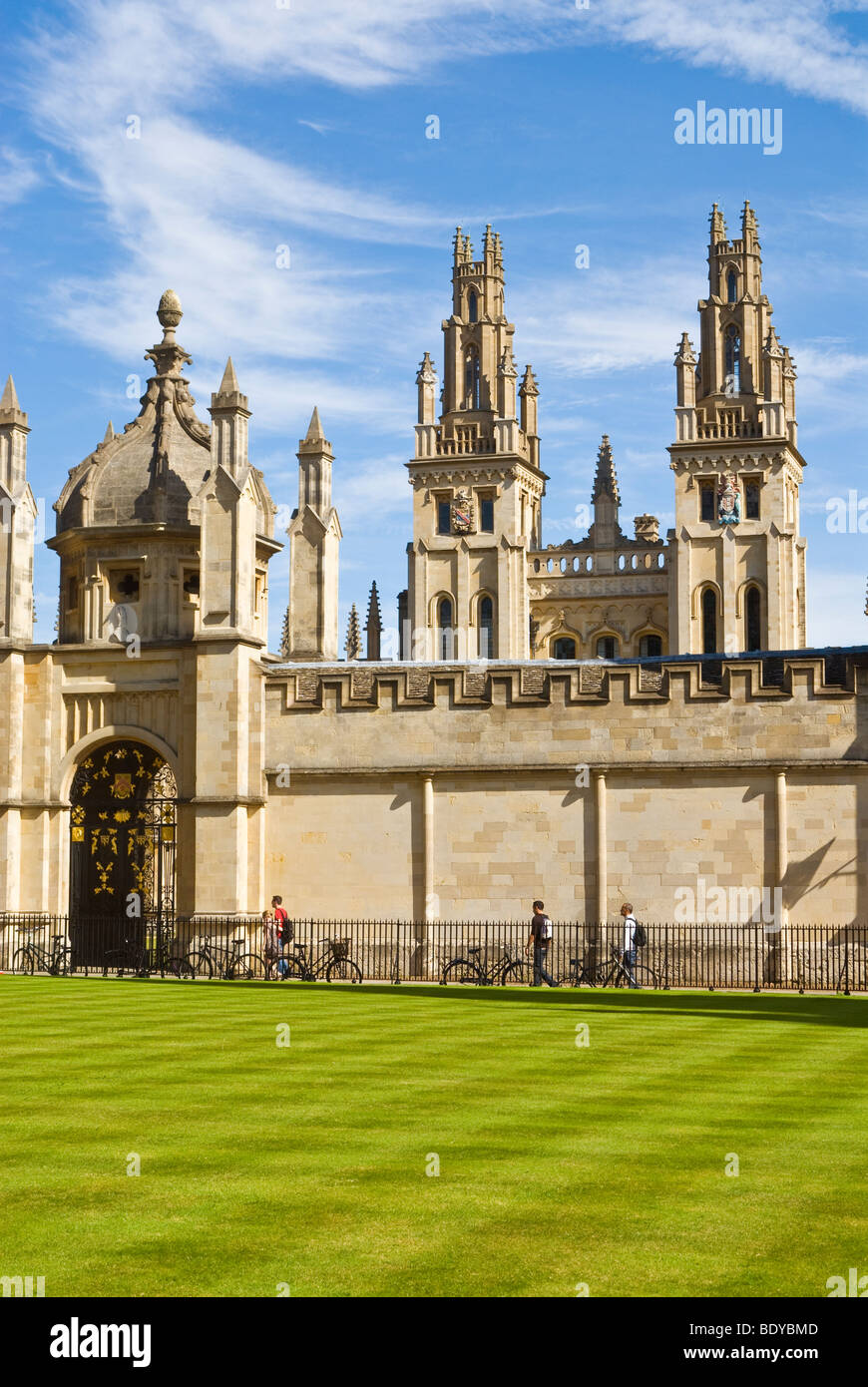 All Souls College, Université d'Oxford, Angleterre Banque D'Images