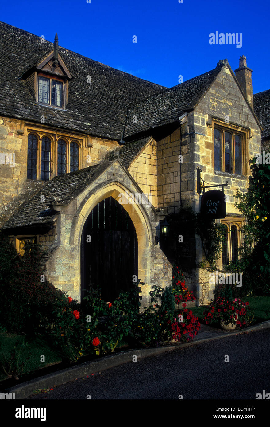 Hotel de la bere, hôtel, manoir tudor, Manor House, chambres et logement, l'hébergement, la ville de Cheltenham, Cheltenham, Gloucestershire, Angleterre Comté Banque D'Images