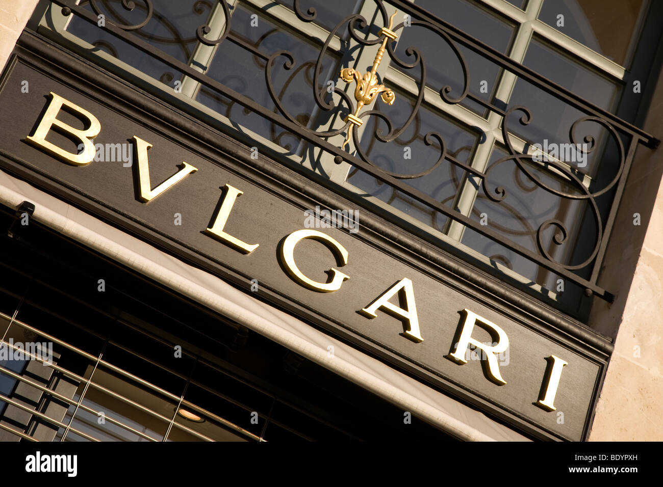 Bvlgari Boutique, Place Vendôme Square, Paris, France Banque D'Images