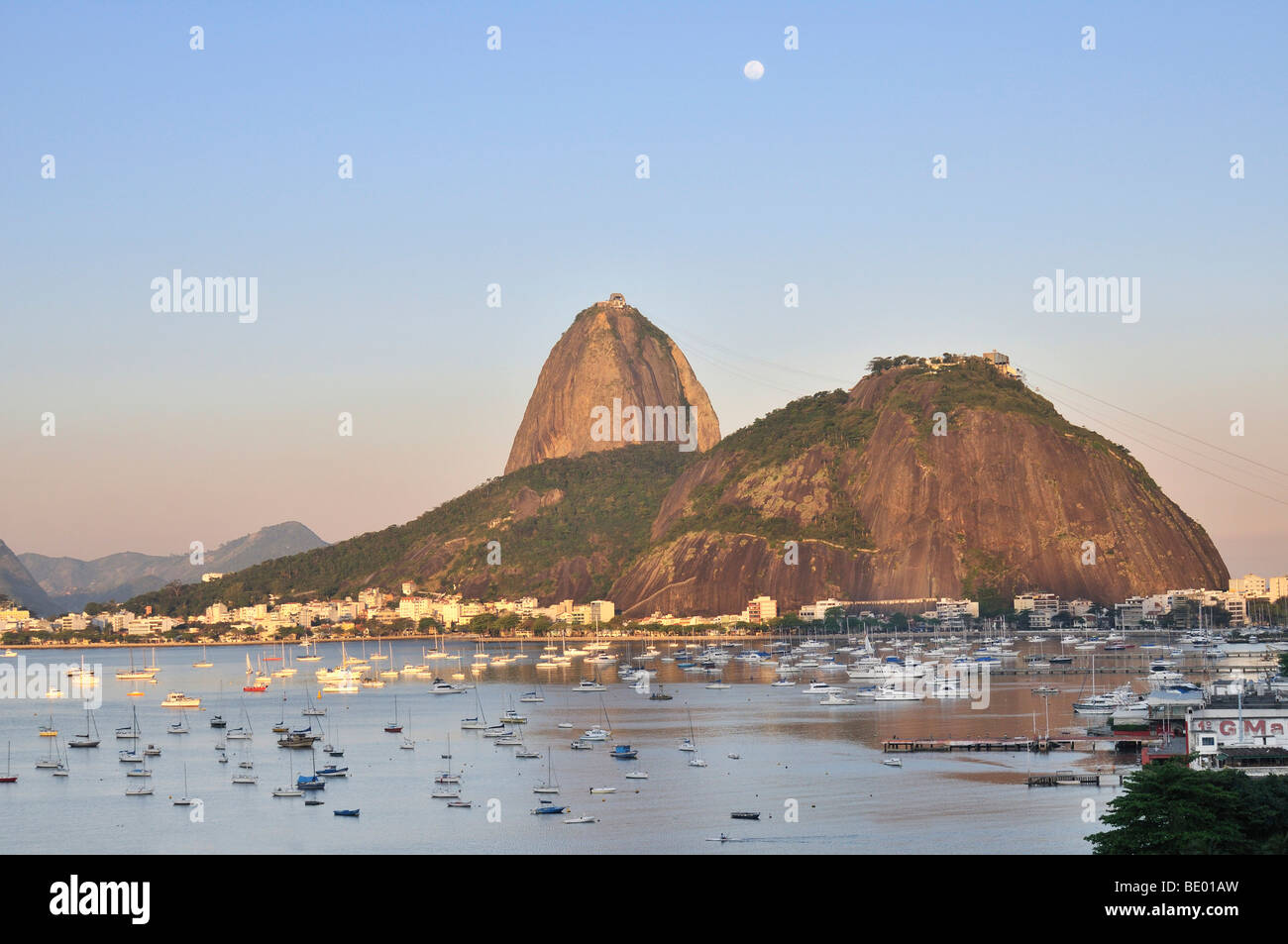 Sugarloaf Mountain, Pão de Açúcar, Rio de Janeiro, Brésil, Amérique du Sud Banque D'Images