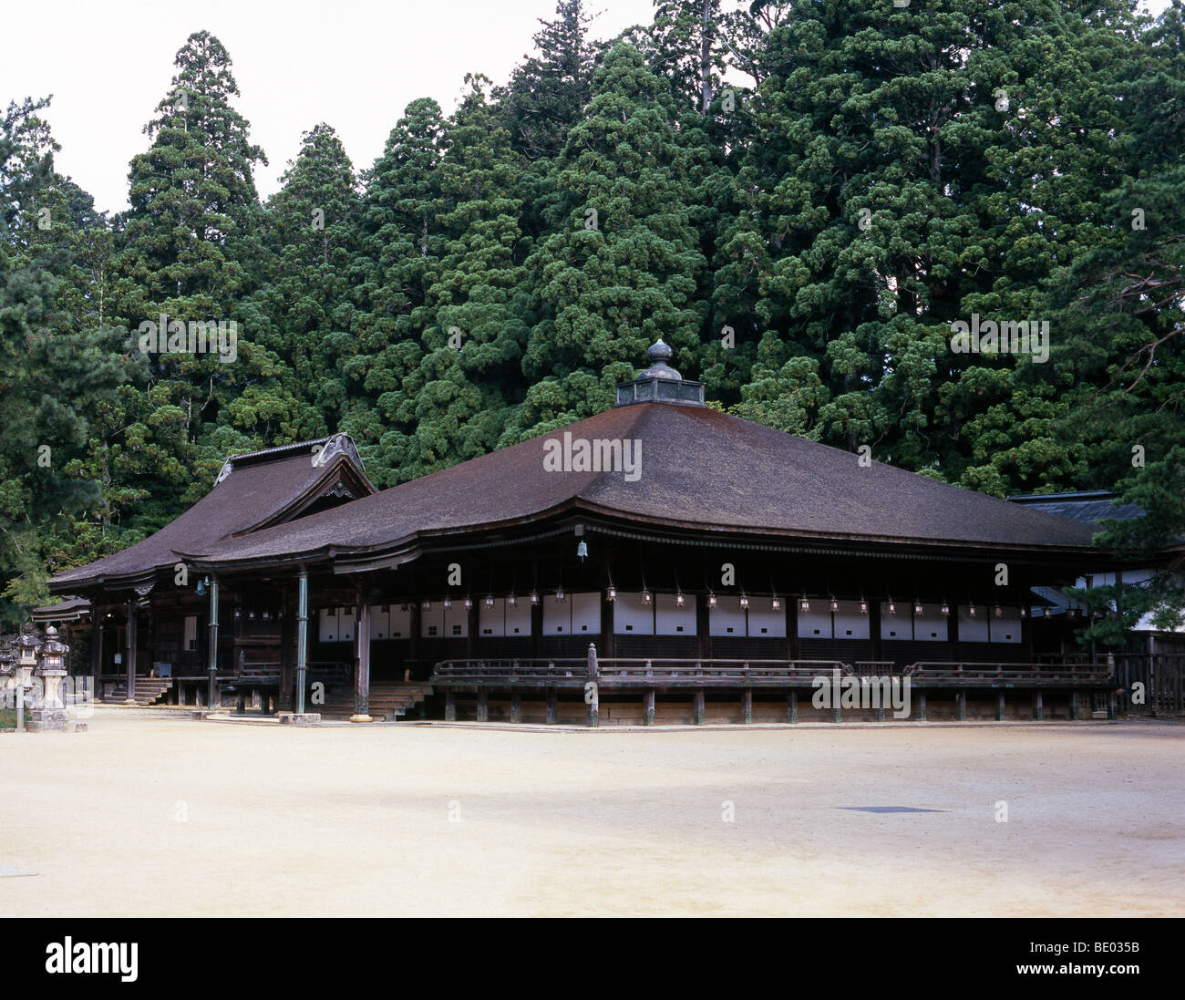 Miedo (Hall d'Eternal Rest) Danjo Garan, Mont Koya Banque D'Images