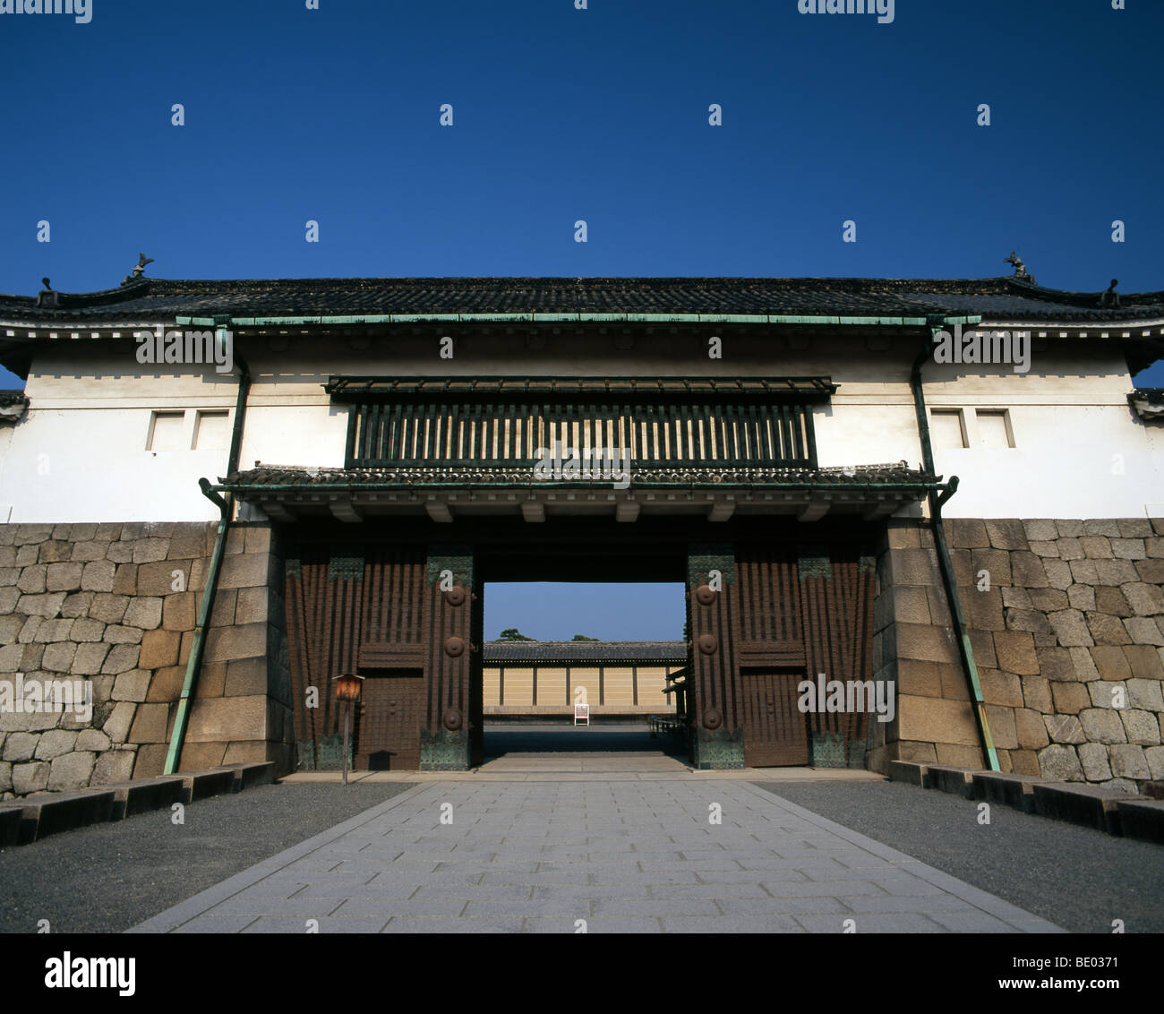 Le château de Nijo, Kyoto, Japon Banque D'Images