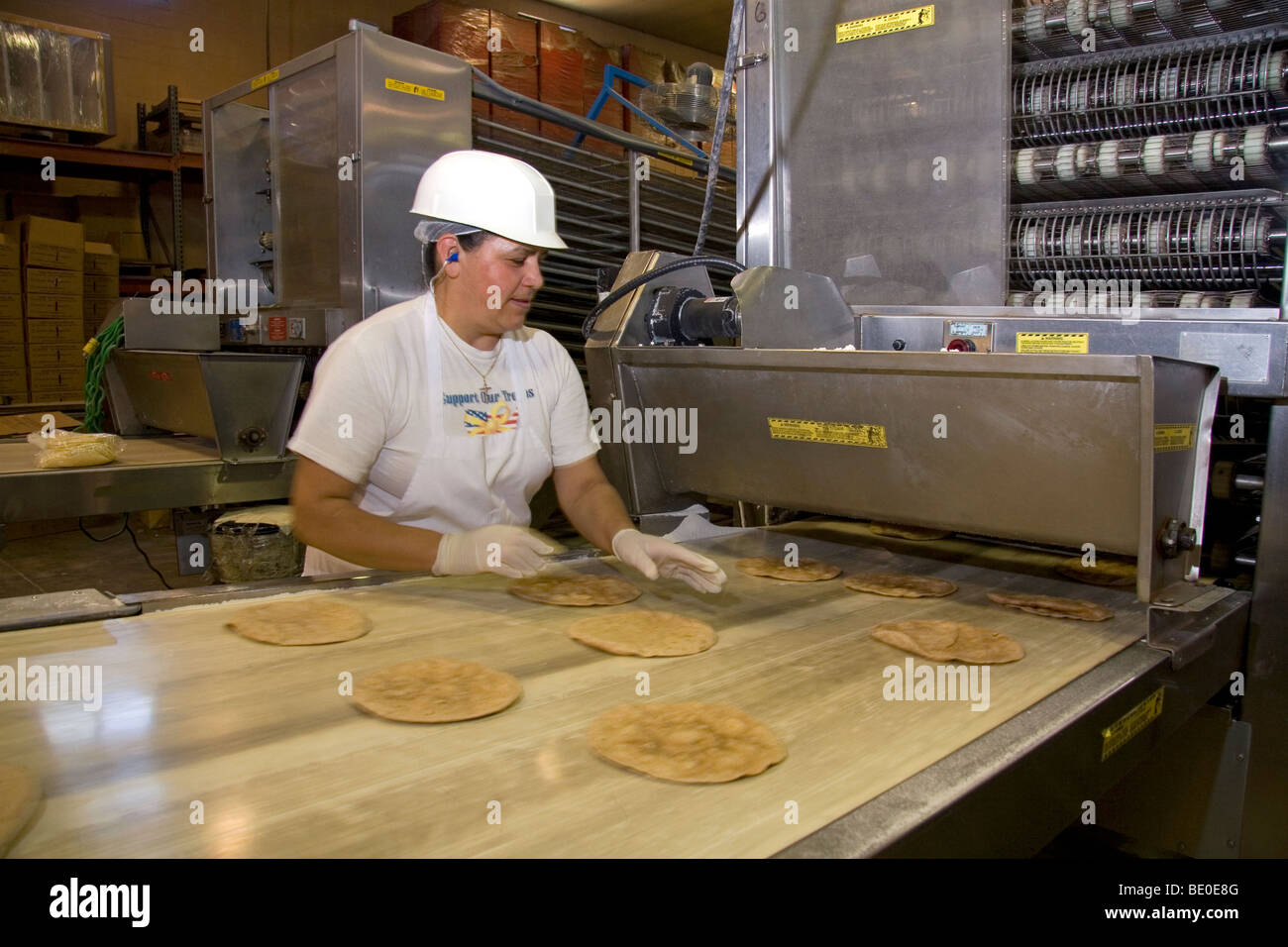 Usine de transformation maïs situé dans Caldwell, Idaho, USA. Banque D'Images