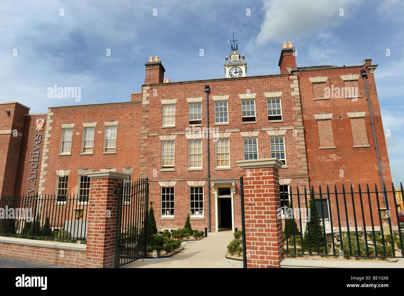 L'ancien hôtel Molineux maintenant accueil à Wolverhampton City Archives England Uk Banque D'Images